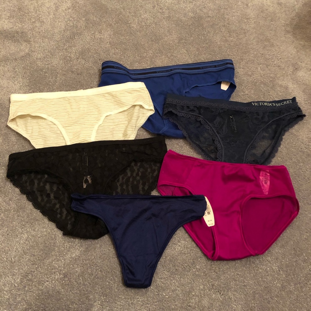 6 pc NWT VICTORIA SECRET PANTIES